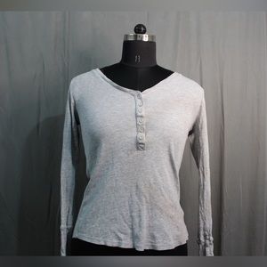 Marks & Spencer Grey Ribbed T-shirt